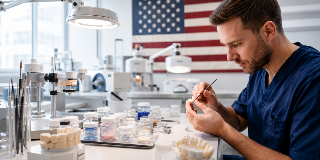Benefits of Choosing American-Made Dental Porcelain Products