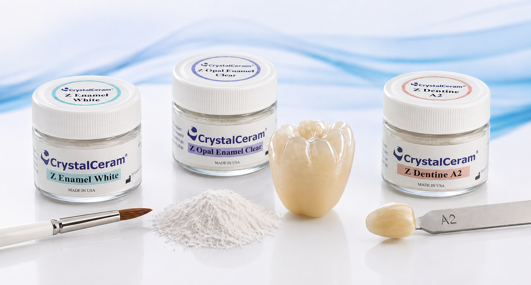 Ceramic Powders for Dental Restorations - Layer by Layer