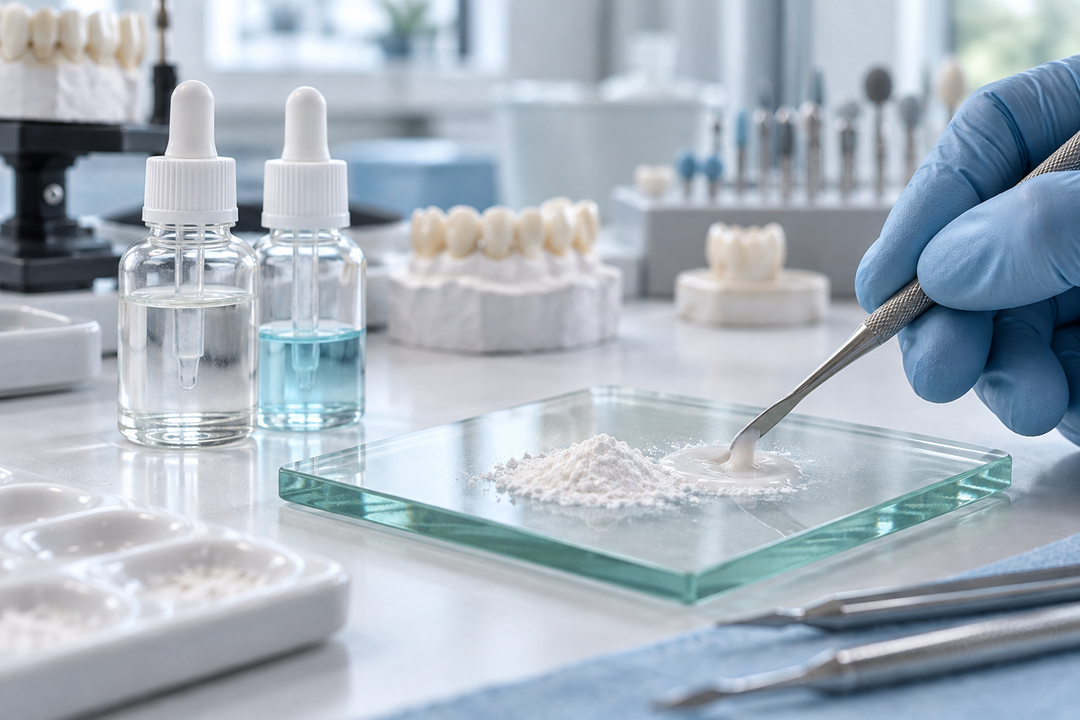Dental Porcelain Liquid vs. Distilled Water: Does It Affect the Final Restoration?