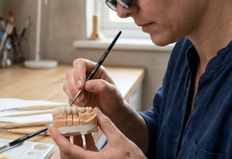 Dental Ceramic Stains and Glazes: How to Characterize and Finish Restorations