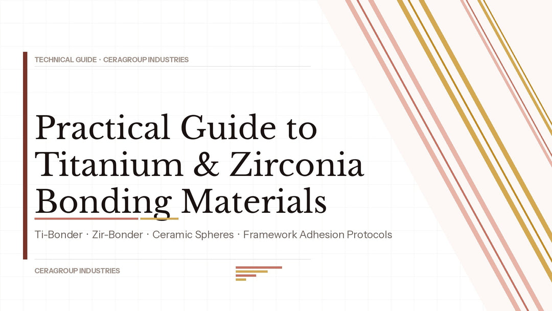 Practical guide to Titanium and Zirconia Bonding Materials