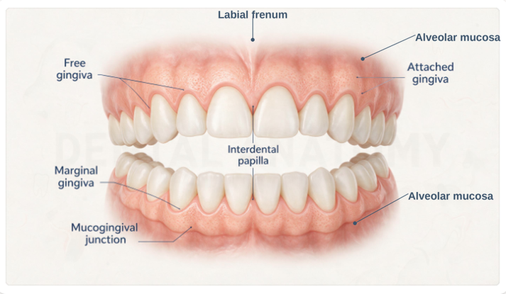 Reading the Gum line - Guide to Gingival Anatomy